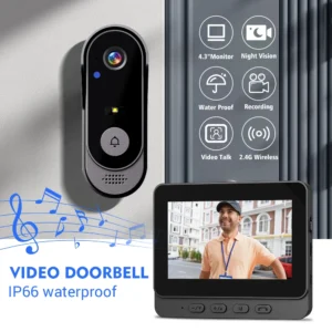 Wireless Video Doorbell Camera